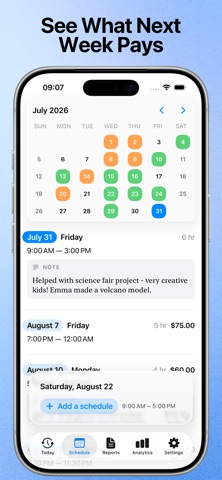 WorkHourly: Work Hours Tracker Screenshot 4 of 10