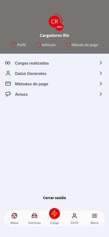 Cargadores RÍO iPhone screenshot