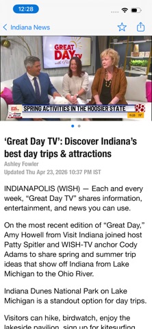 WISH-TV Indianapolis Screenshot 2 of 6