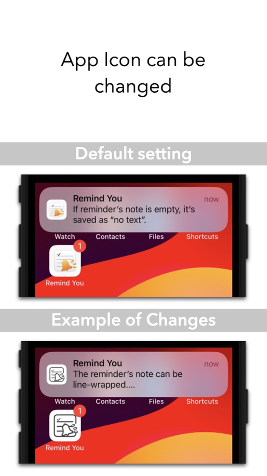 #4. Remind You - Simple Reminder (iOS) Bởi: Yoko Kawamura