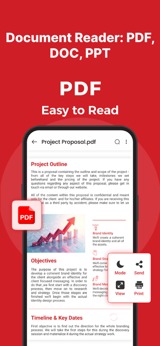 Document Reader: PDF, DOC, PPT Screenshot 2 of 5