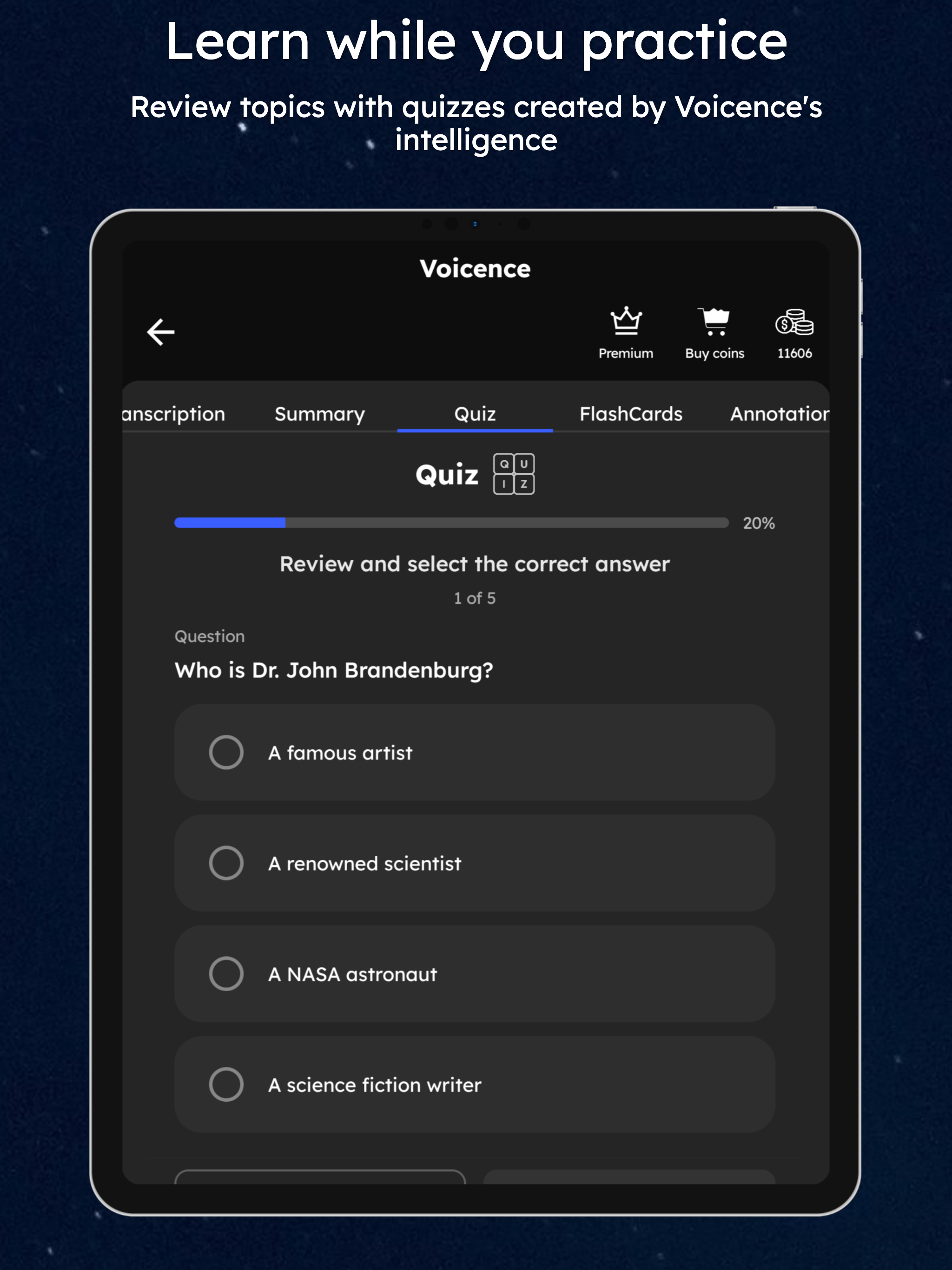 Voicence: Audio to Text