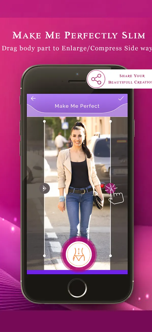 Screenshot #2 pour Perfect Body Slimmer - ShapeMe