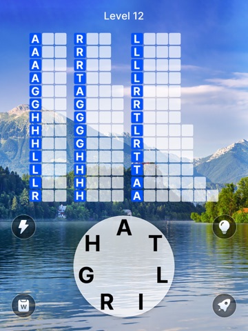 Word Puzzle Explorer iPad screenshot
