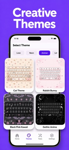 Custom Keyboard Fonts & Themes iPhone screenshot