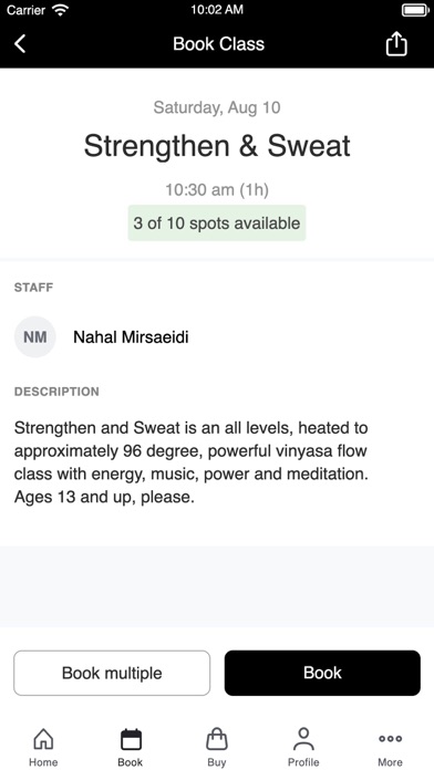 SALT Yoga Screenshot