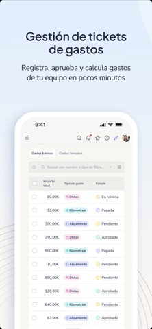 BizneoHR iPhone screenshot 6