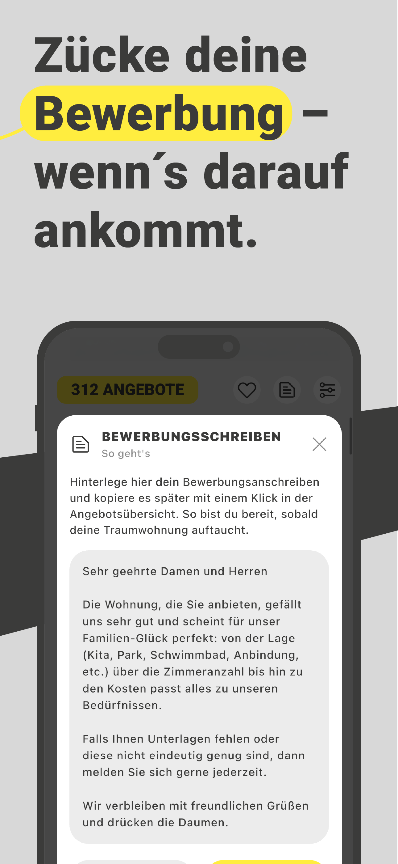 Immobilien Bot. Find rentals