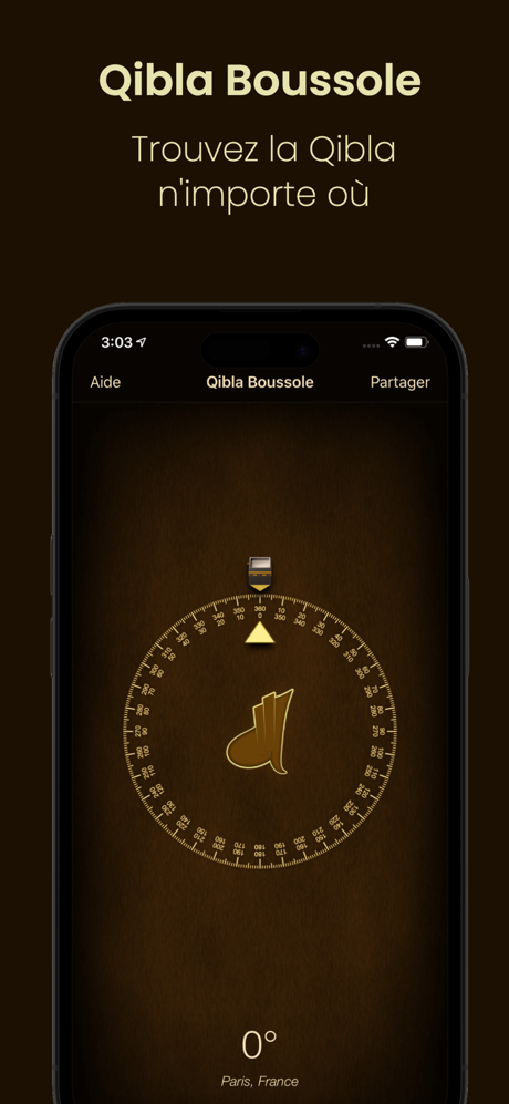 iSalam: Qibla Boussole screenshot 1