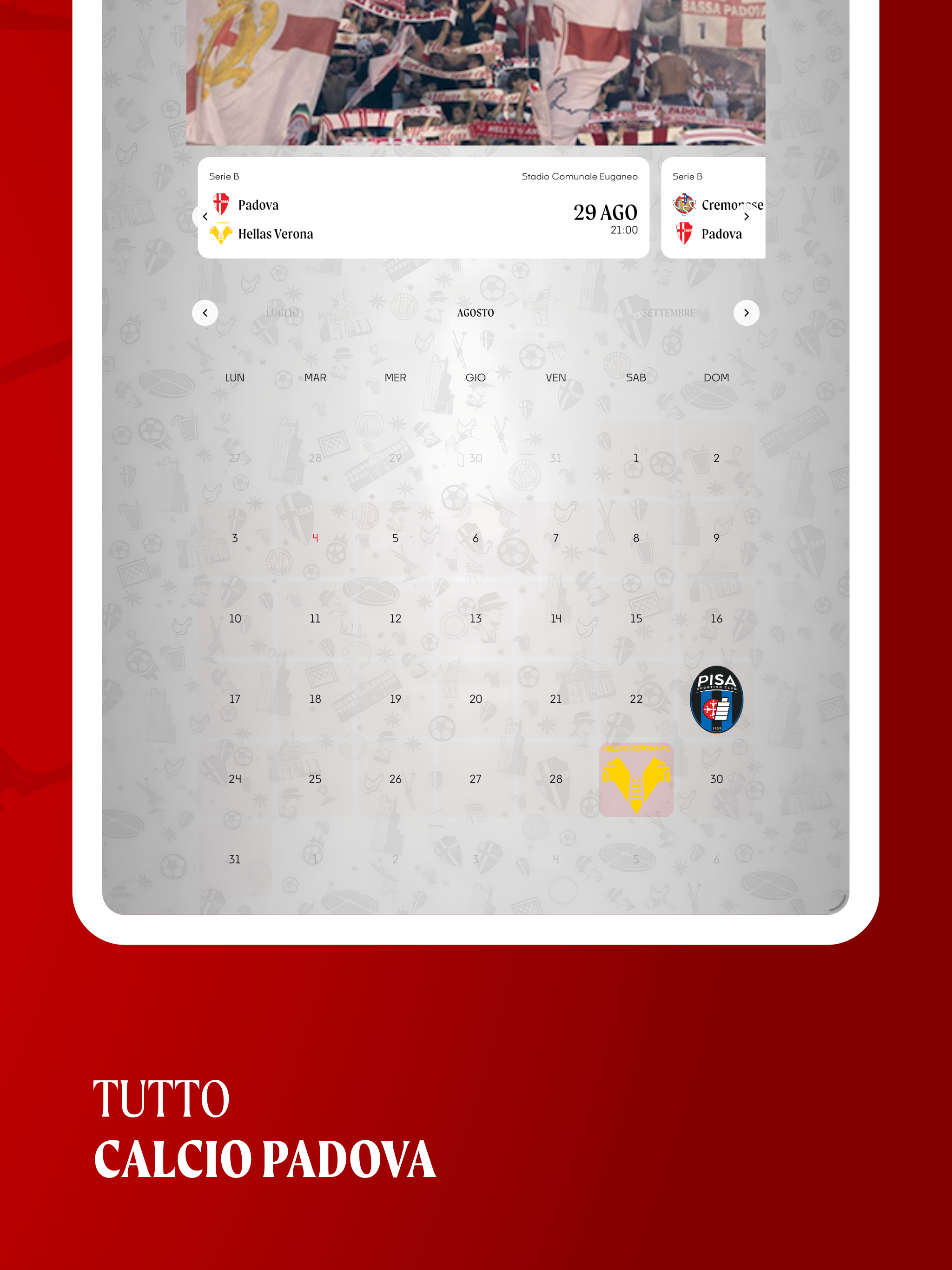 Calcio Padova screenshot 8