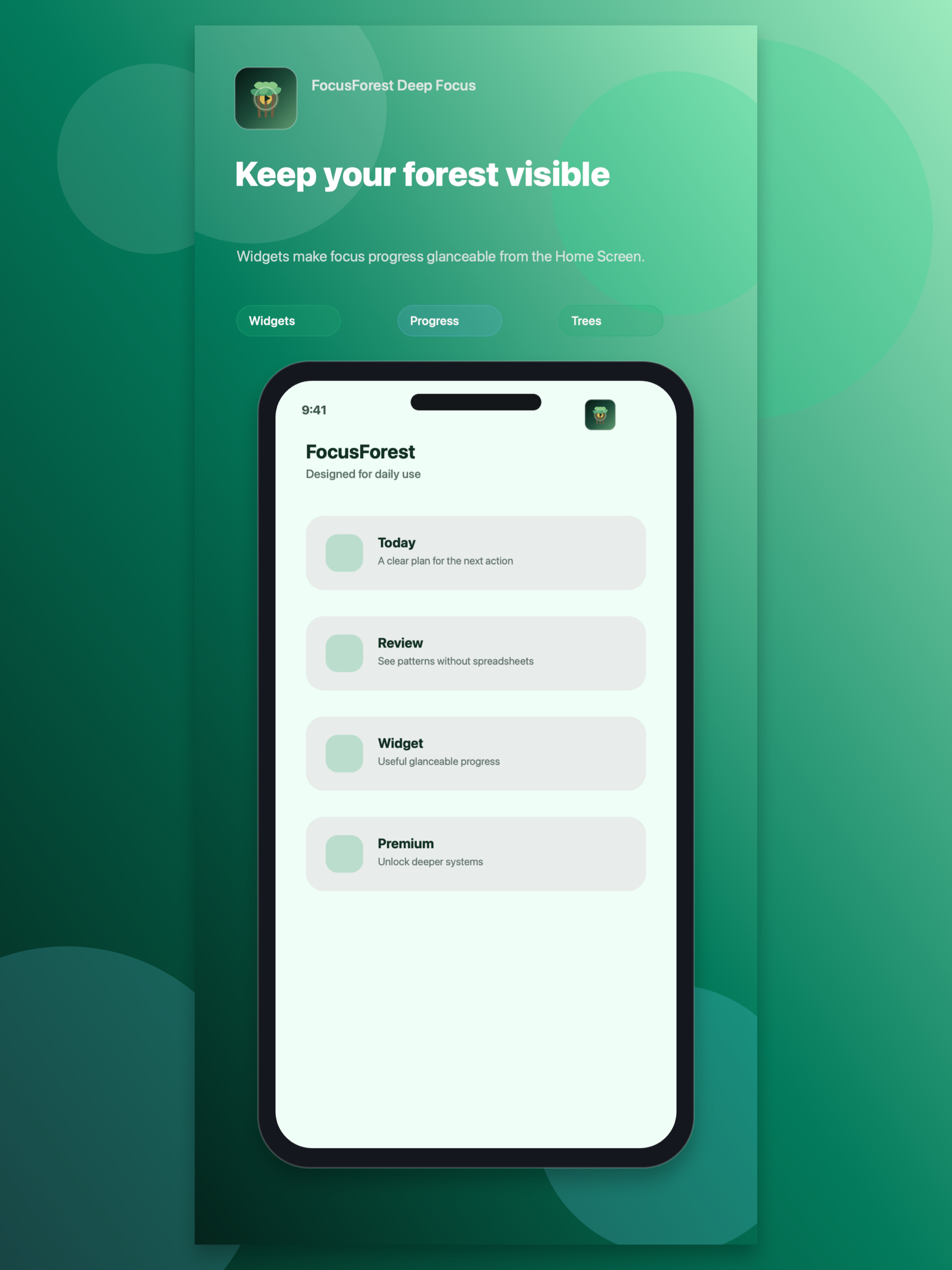 FocusForest Deep Focus screenshot 9