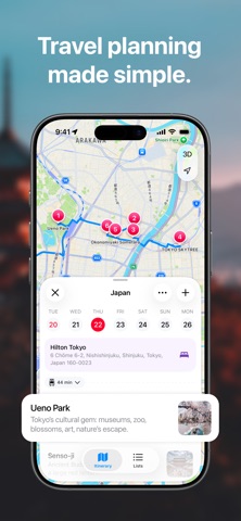 Ikisaki: Travel Planner screenshot