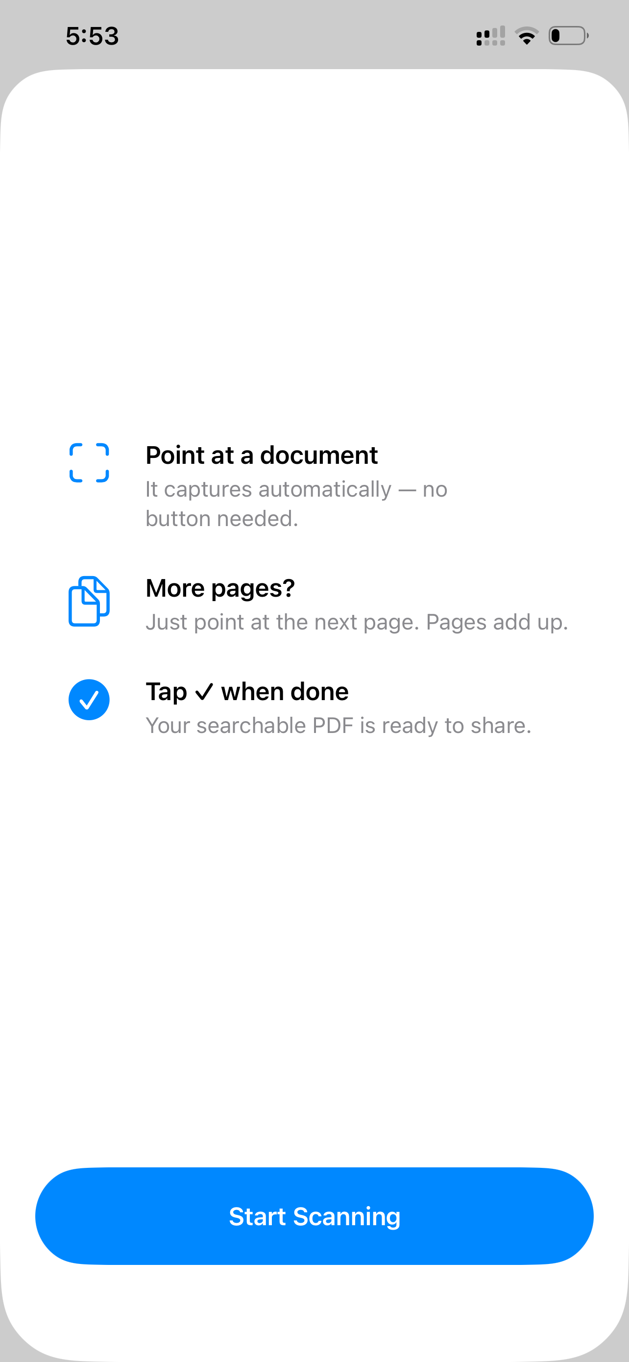 ZipScan - PDF Scanner + OCR screenshot 4