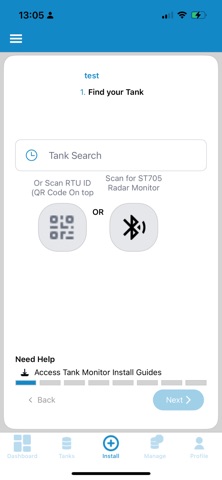 SmartTank Watch iPhone screenshot