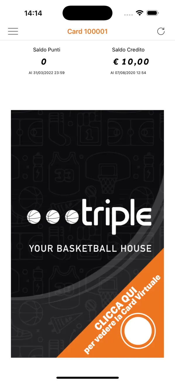 Screenshot #1 pour Triplebasket App