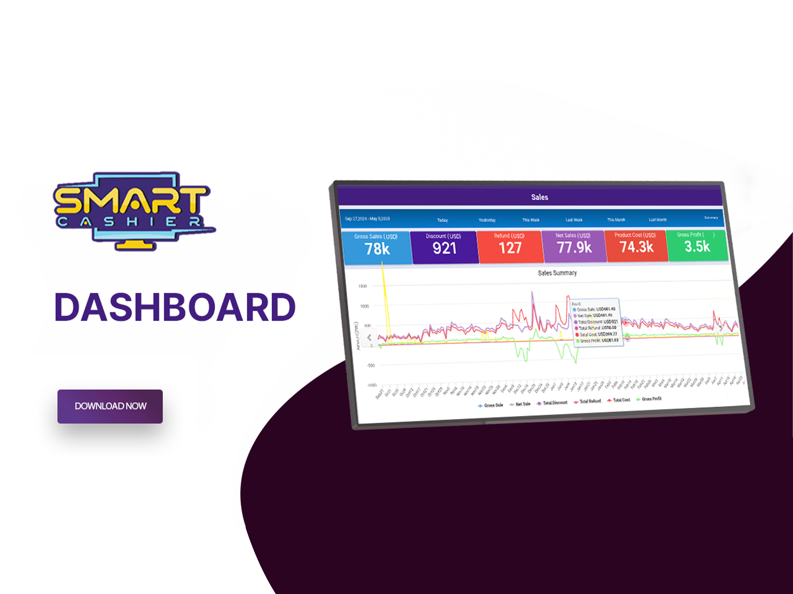 Smart Cashier Dashboard screenshot 4