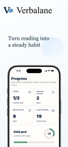 Verbalane screenshot