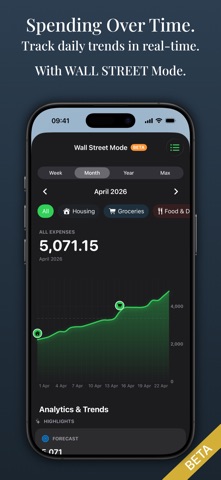 Aurum – Budget & Expenses iPhone screenshot