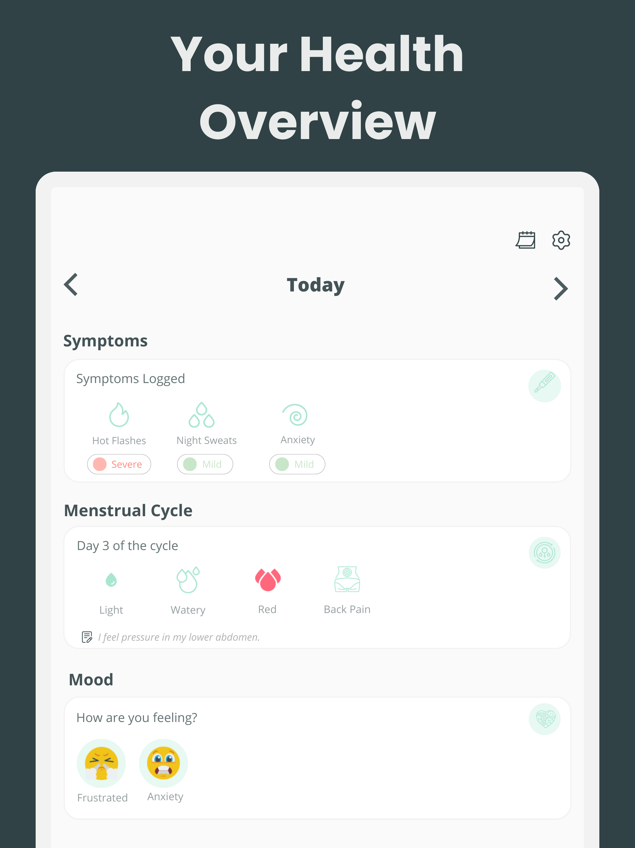 Menopause Symptom Tracker screenshot 8