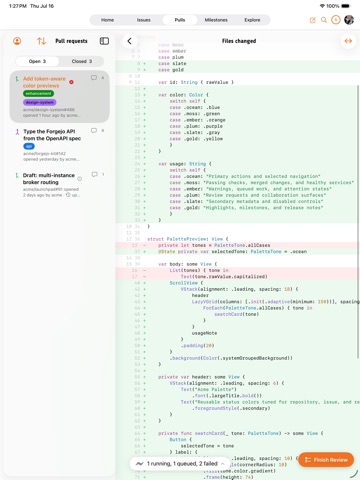 Fjord Mobile iPad screenshot