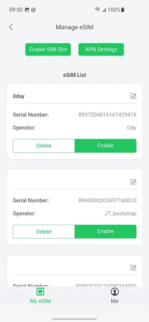 Zyxel NR2111 eSIM Service screenshot 3