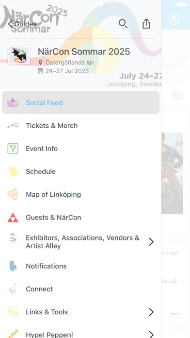 NärCon! app screenshot