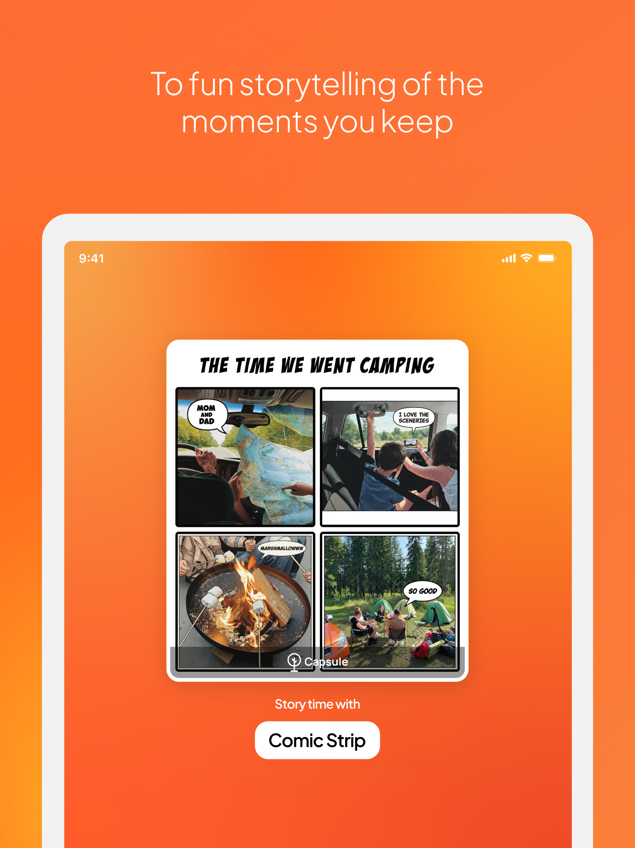 Capsule | Create Memories