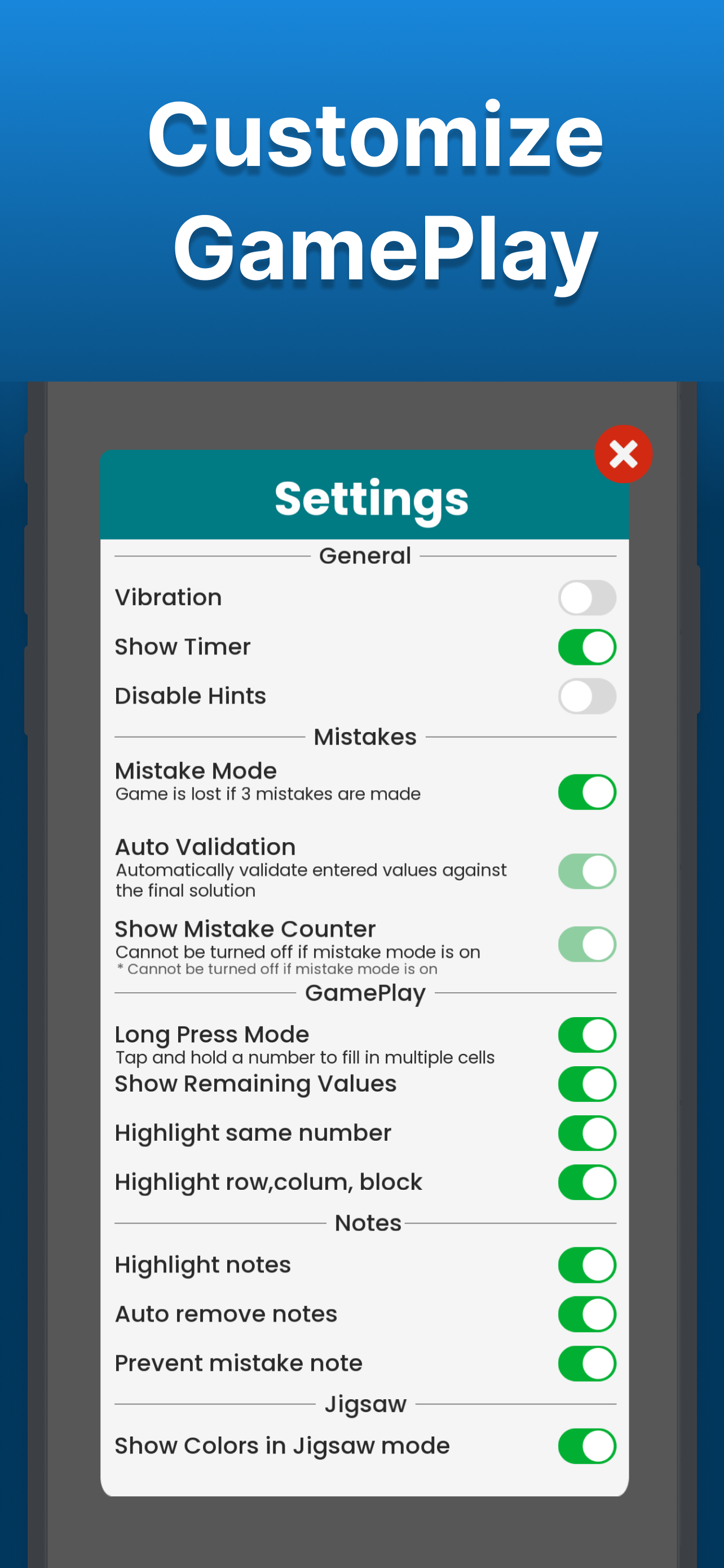 Sudoku - Classic Puzzle Games. screenshot 8