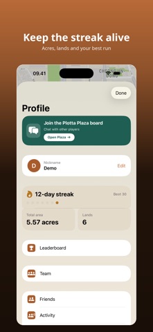 Plotta GPS: Territory Walk screenshot 8
