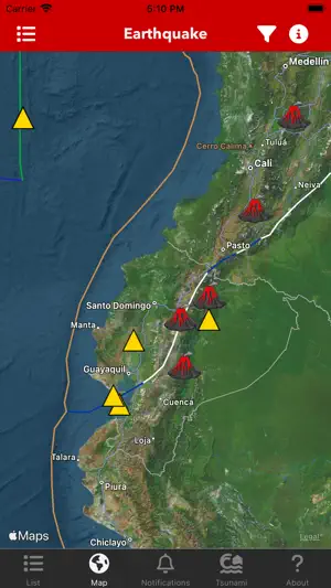 Earthquake: Alerts & Map screenshot 2