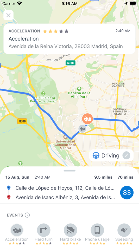 #5. HUB Drive Safe App (iOS) 由: HUB International