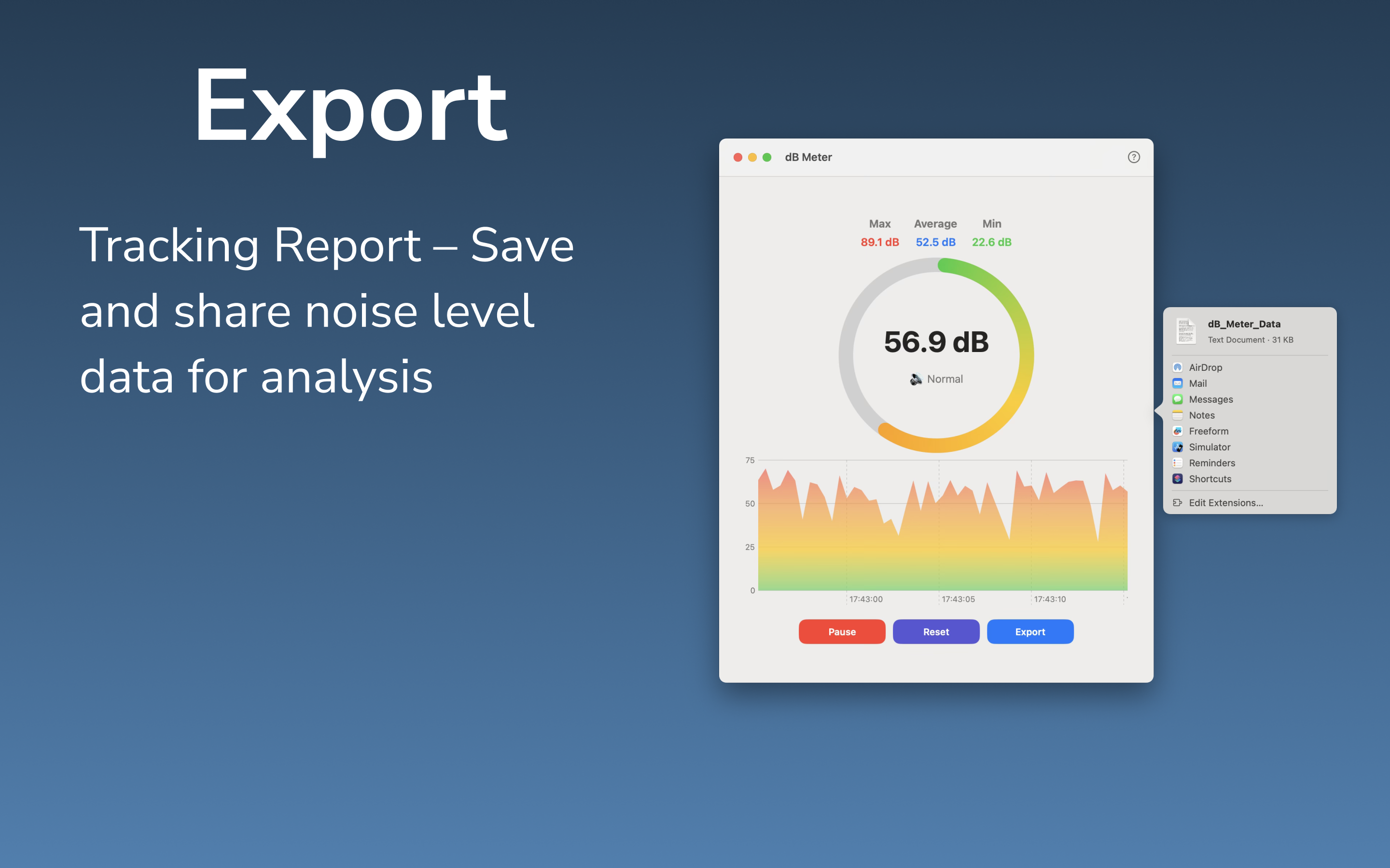 dB Meter - Real-Time Alerts