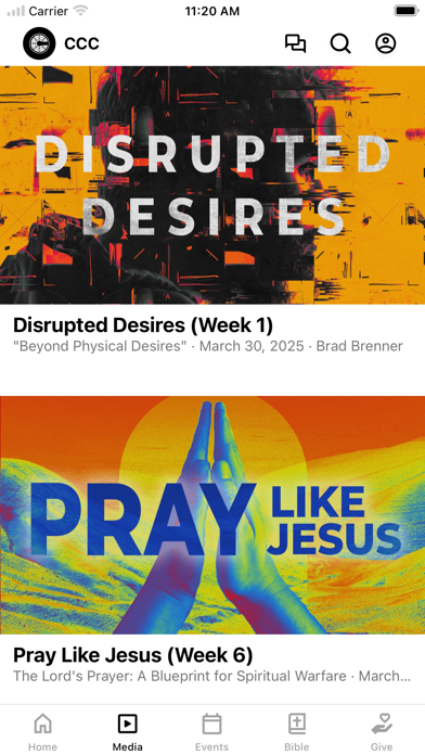 Centralia Christian Church Screenshot