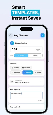 GlucoFlow: Diabetes Tracker screenshot