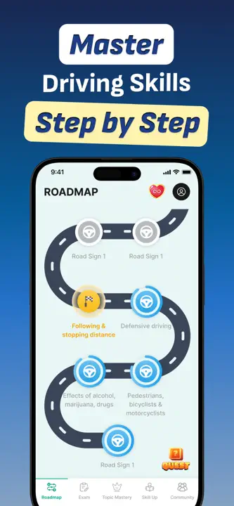 DMV Practice Test 2026 OneDMV: Screenshot 3 von 7