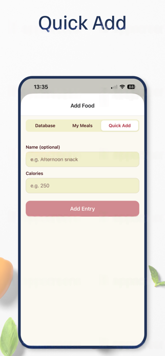Calorie Counter - Easy & Fast Screenshot 2 of 4