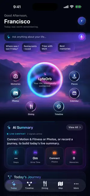 LyfeOrb screenshot 1