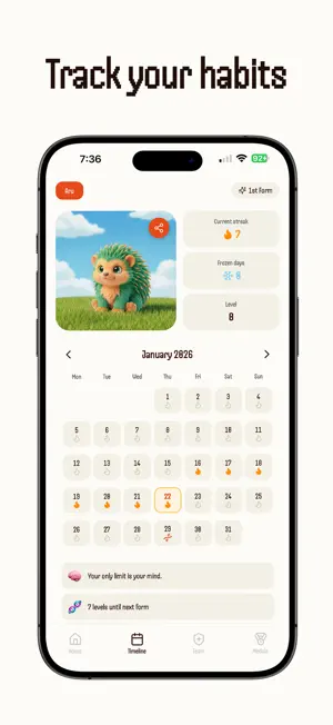 Habiko: Gamified Habit Tracker screenshot 3