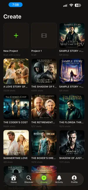i2v.us: AI Film Studio screenshot 1