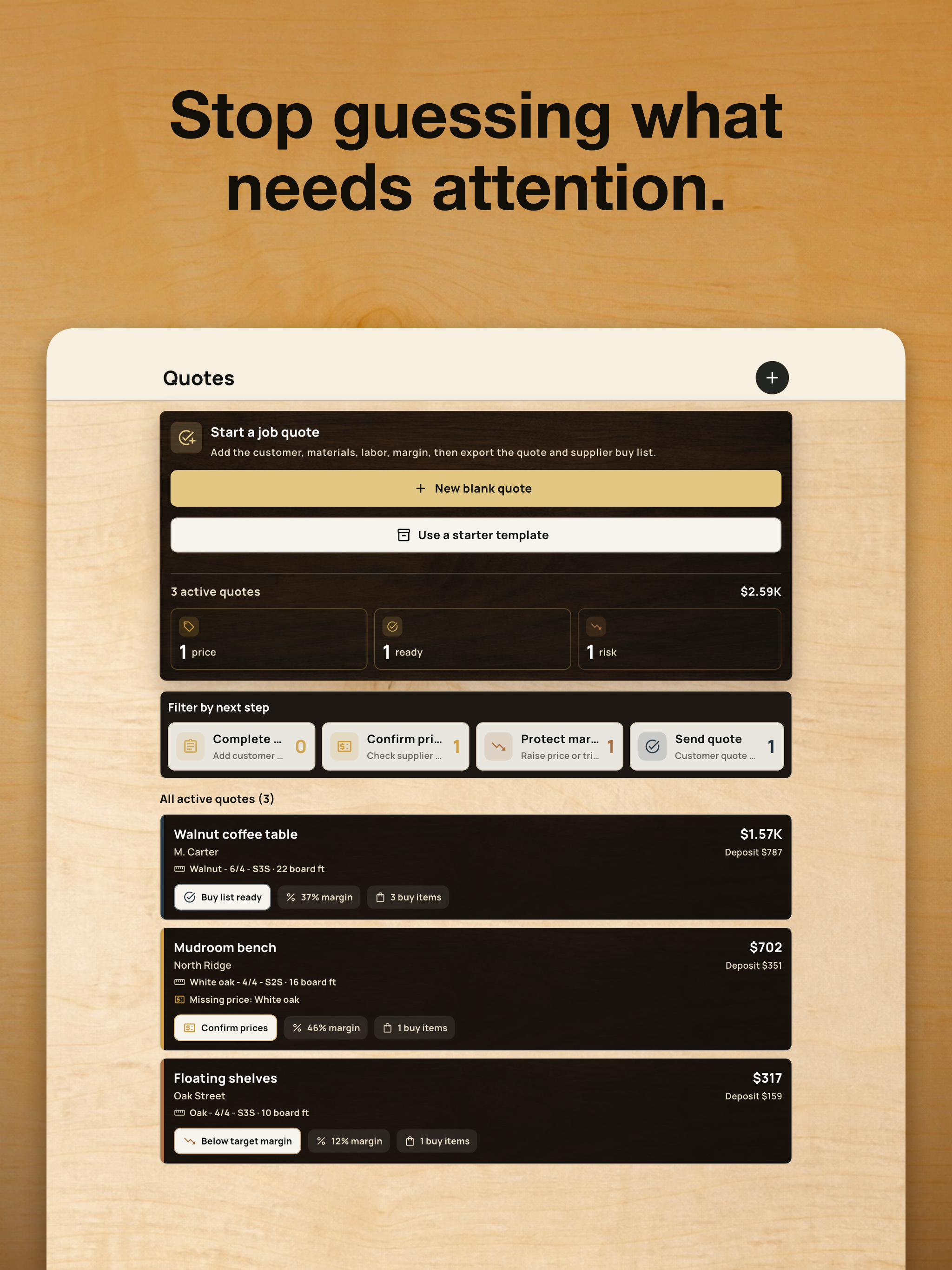 Custom Wood Quote Board screenshot 7