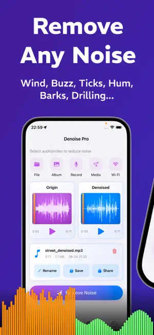 Denoise Pro: Noise Reducer screenshot 1