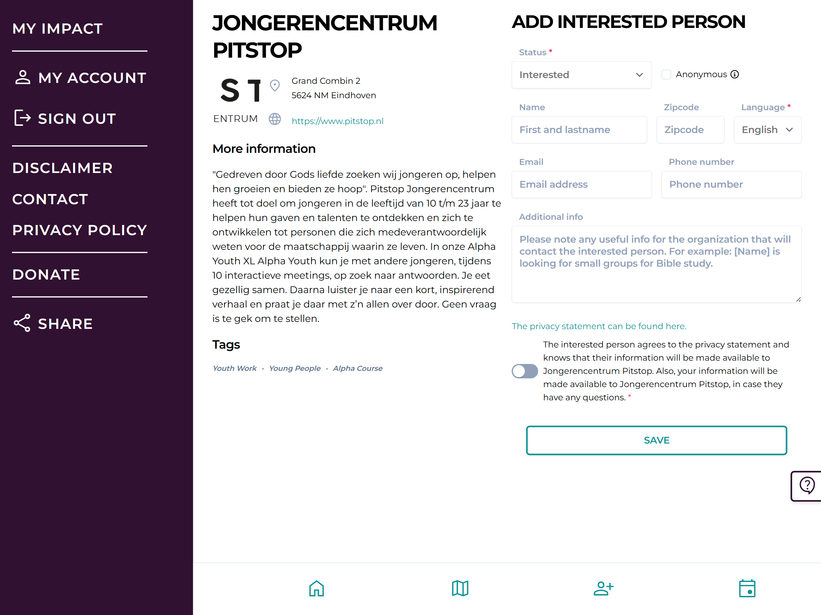 City Impact App