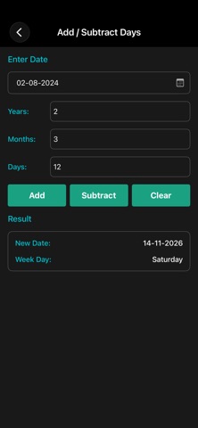 AgeMate – Age Calculator iPhone screenshot
