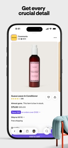 Shop: All your favorite brands App Store preview screenshot 6