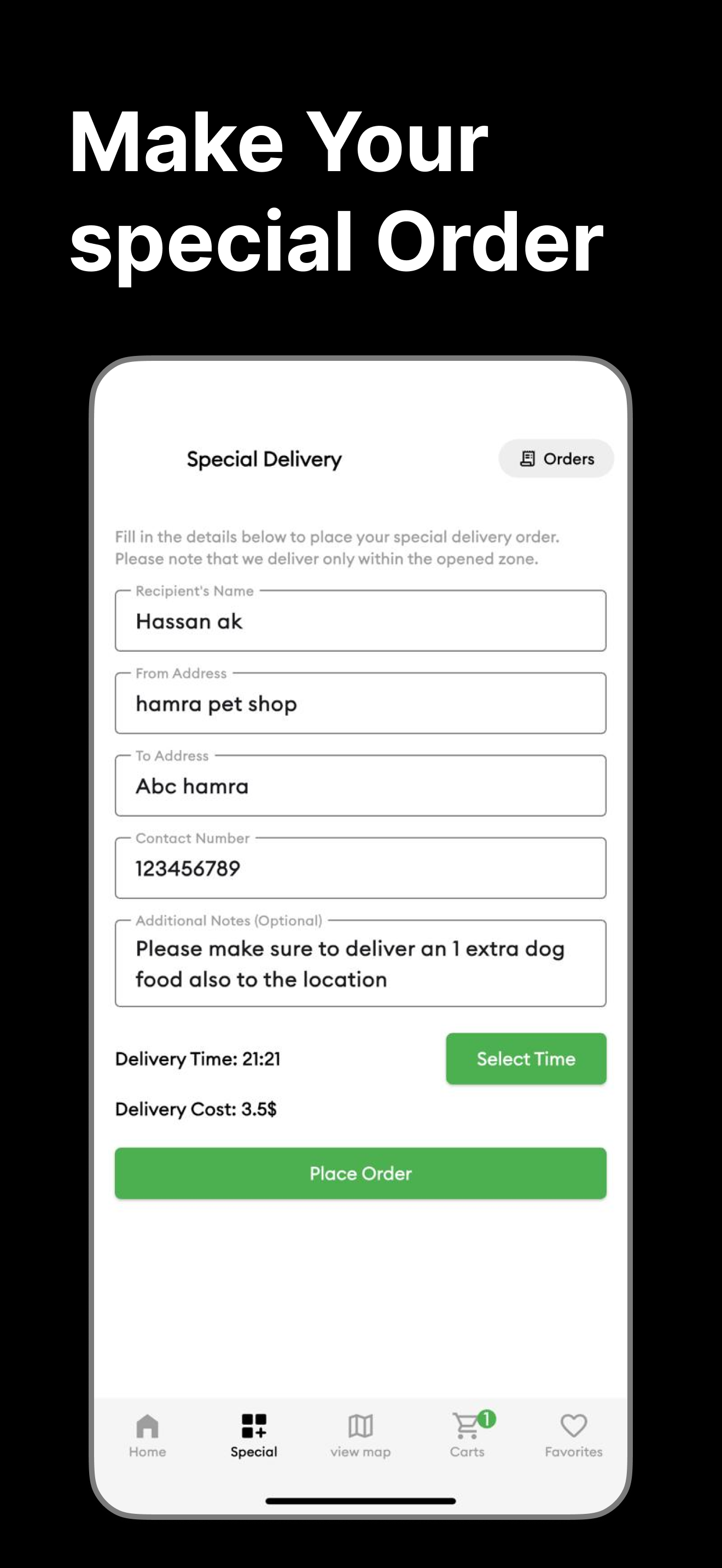 SwiftGo – Request Rides & Food screenshot 10