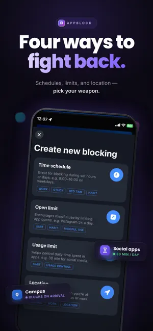 AppBlock: App Blocker & Limits screenshot 2