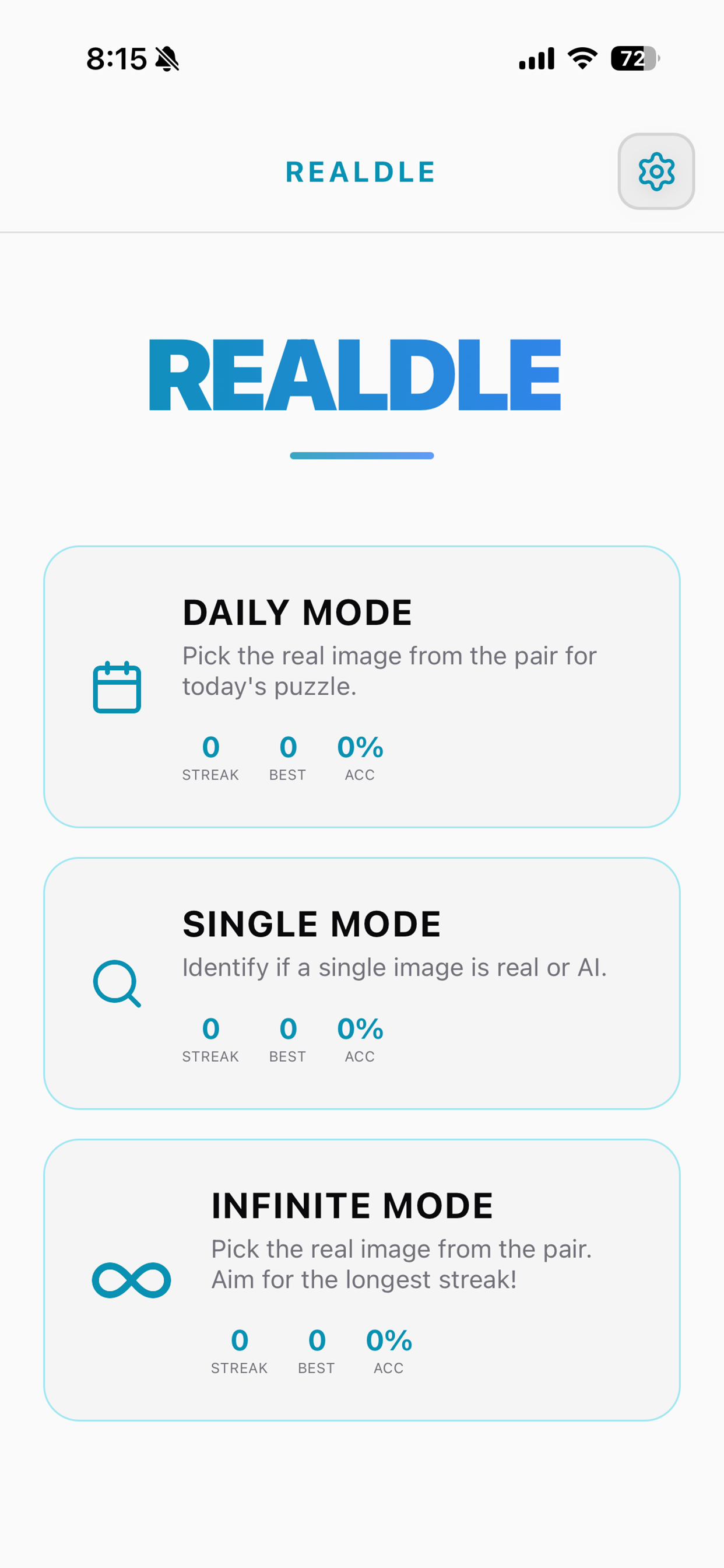 Realdle: Real or AI? screenshot 6