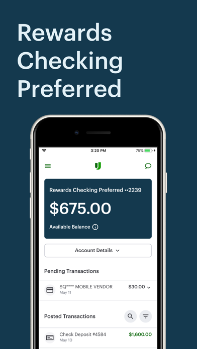 Upgrade - Mobile Banking Screenshot