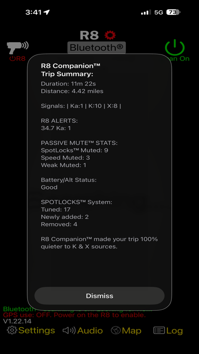 R8 Companion iPhone screenshot 9 - Utilities app