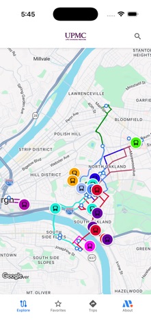 Maven Transit iPhone screenshot